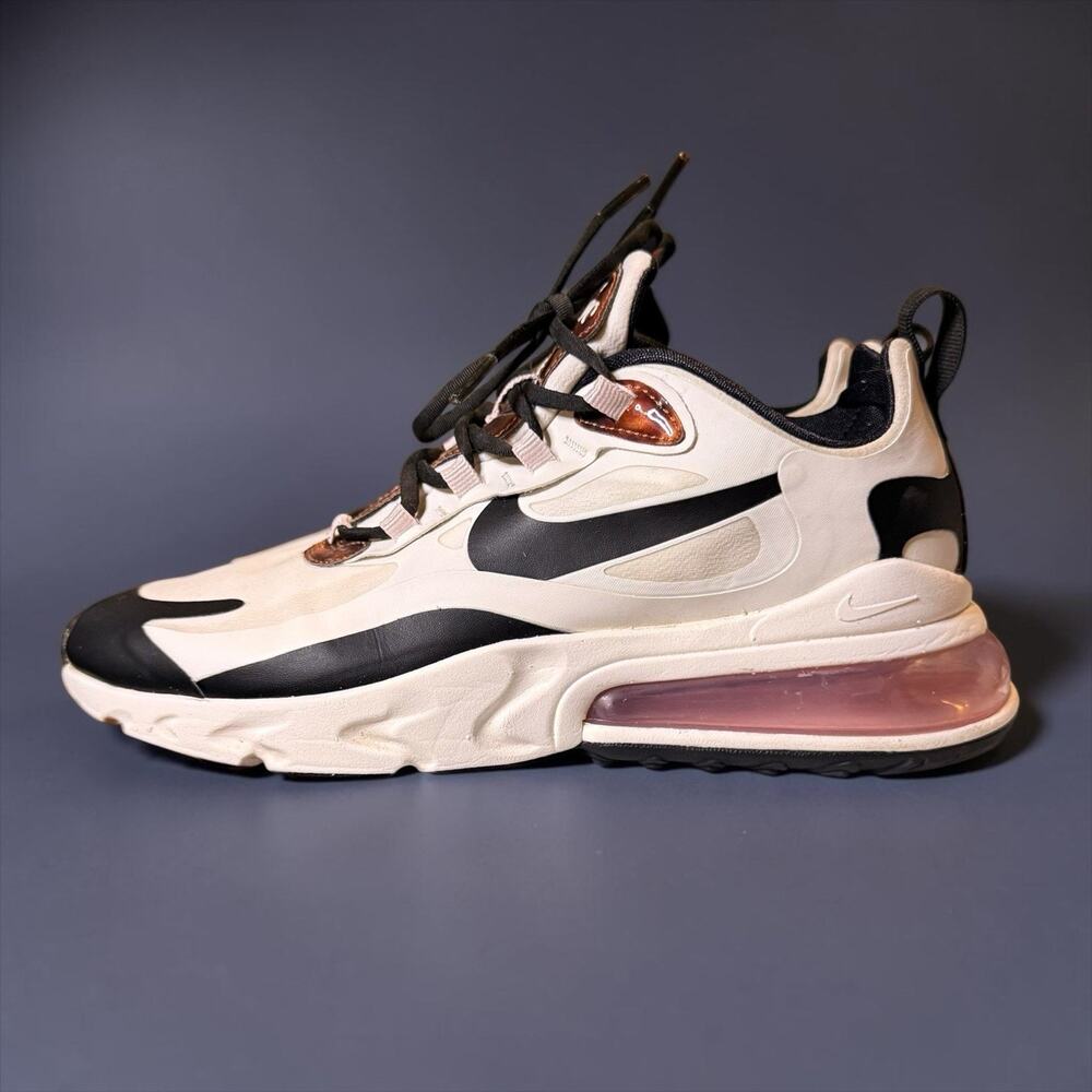 Nike Women's Air Max 270 React Sail/Barley Rose Tortoise Shell CU4752-100 sz 7.5